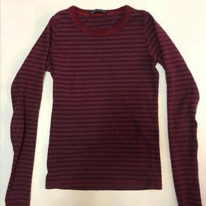 BRANDY MELVILLE striped long sleeve shirt